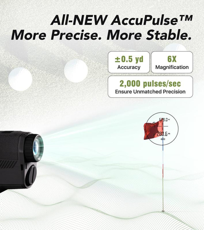 Coxivision Range Finder with Slope for Golf & Hunting, 1000Yards High-Precision Rangefinder, 6X Magnification, Pin-Seeker & Flag-Lock & Vibration, Bow/Rifle Mode, Tournament Legal Filler Gift Range Finder