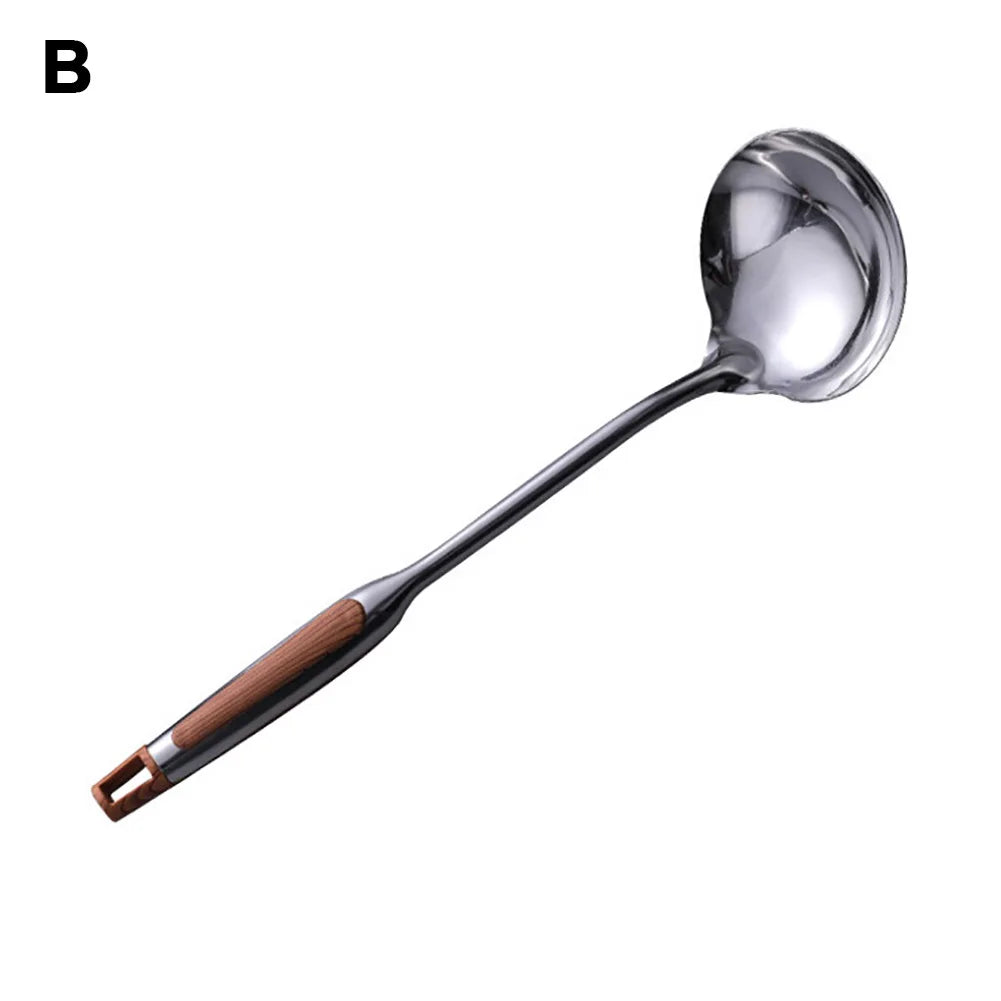 Spatula Kitchen Utensils Spoon Kitchen Tools Portable Stainless Steel Spatula Shovel Turner Ladle Kitchen Cooking Utensil Whisk