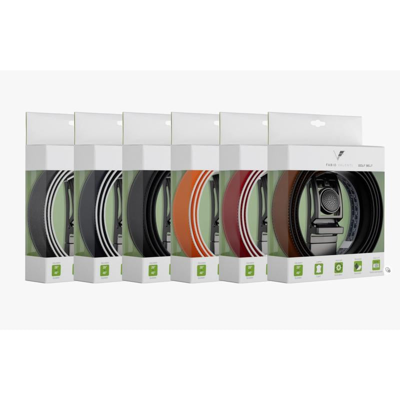 Golf Belt with Magnetic Ball Marker