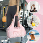 Yoga Mat Bag with Shoe Compartment and Wet Pocket - Versatile Gym Tote with Yoga Strap for Travel and Fitness Essentials
